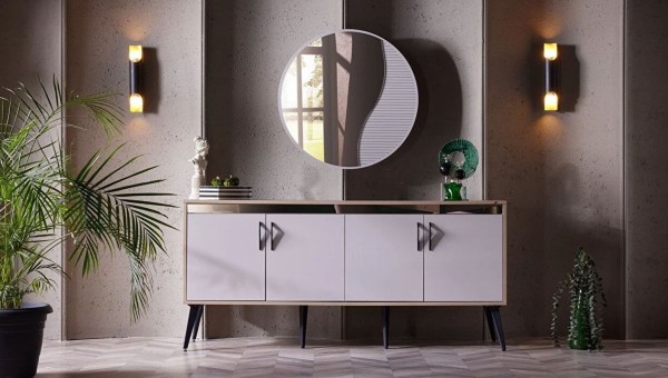 Serez Sideboard And Mirror
