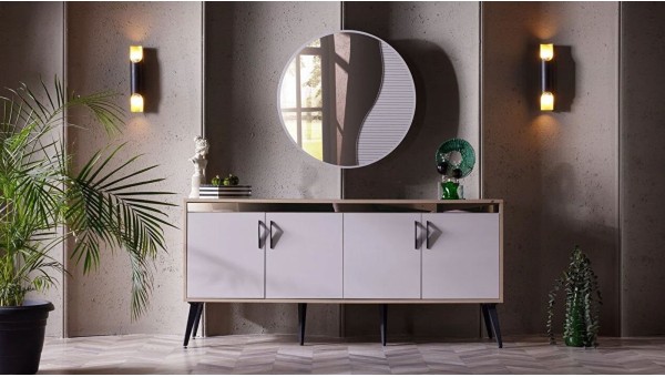Serez Sideboard And Mirror