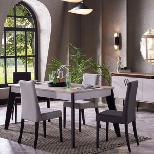 Serez Dining (Table+4 Chairs)