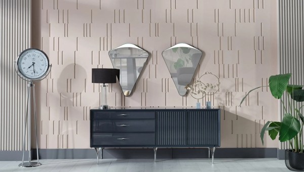 Viola Sideboard and mirror