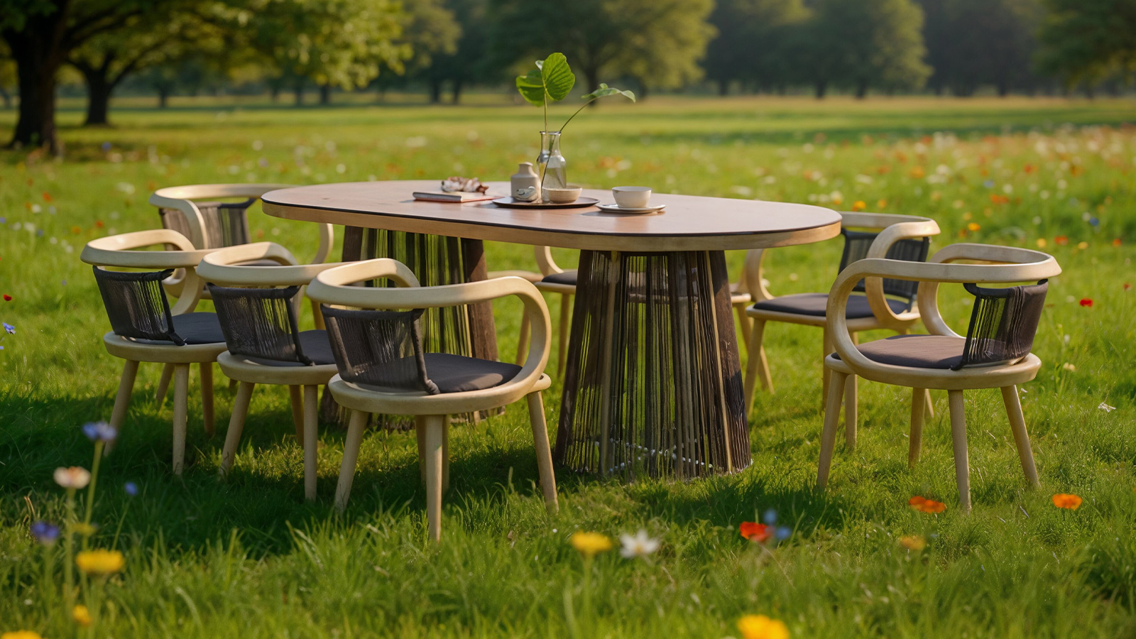 Curvy Dining Set