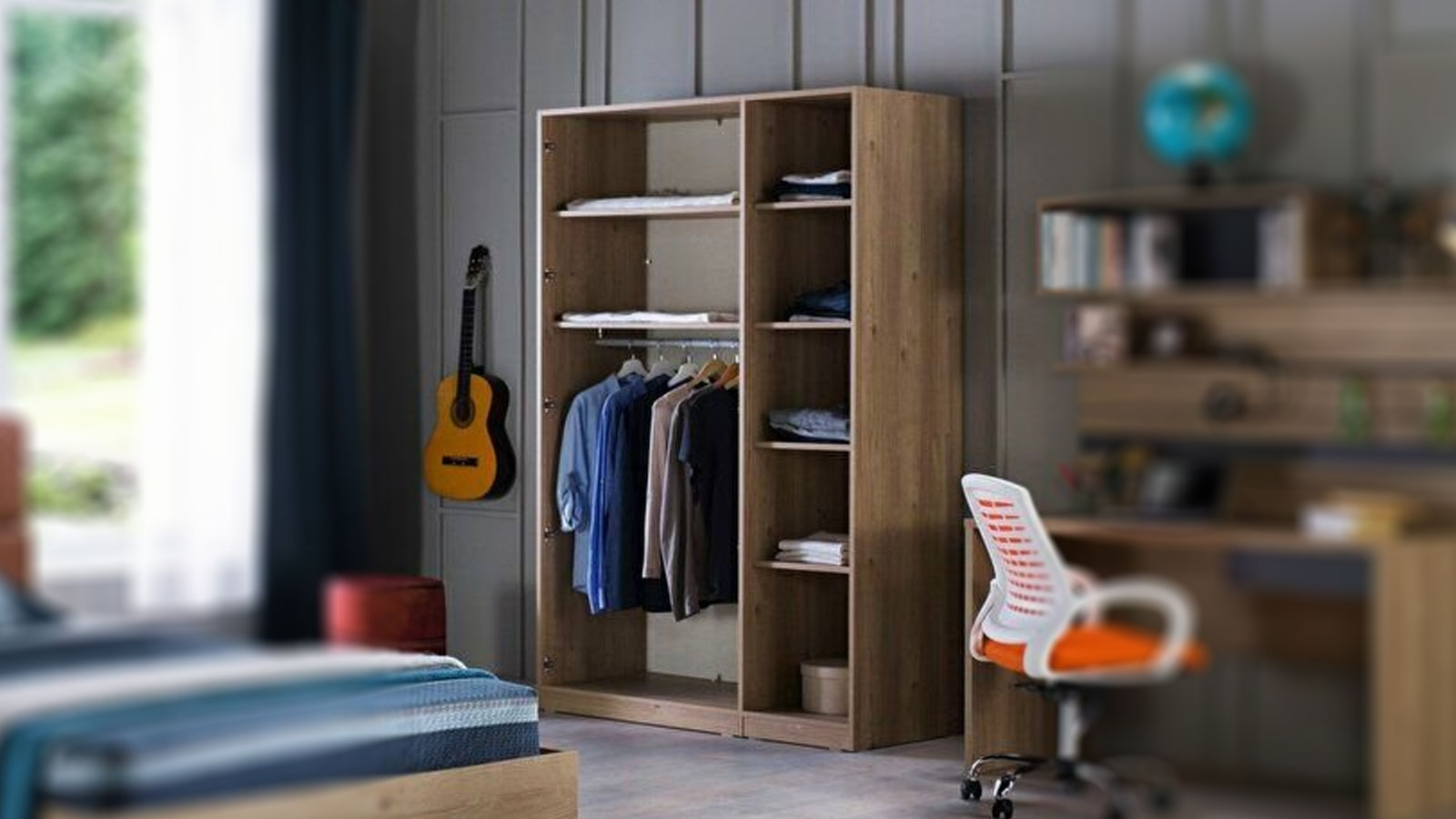 Lauren 3 Door Closet