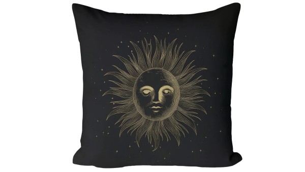 Gold Sun Cushion