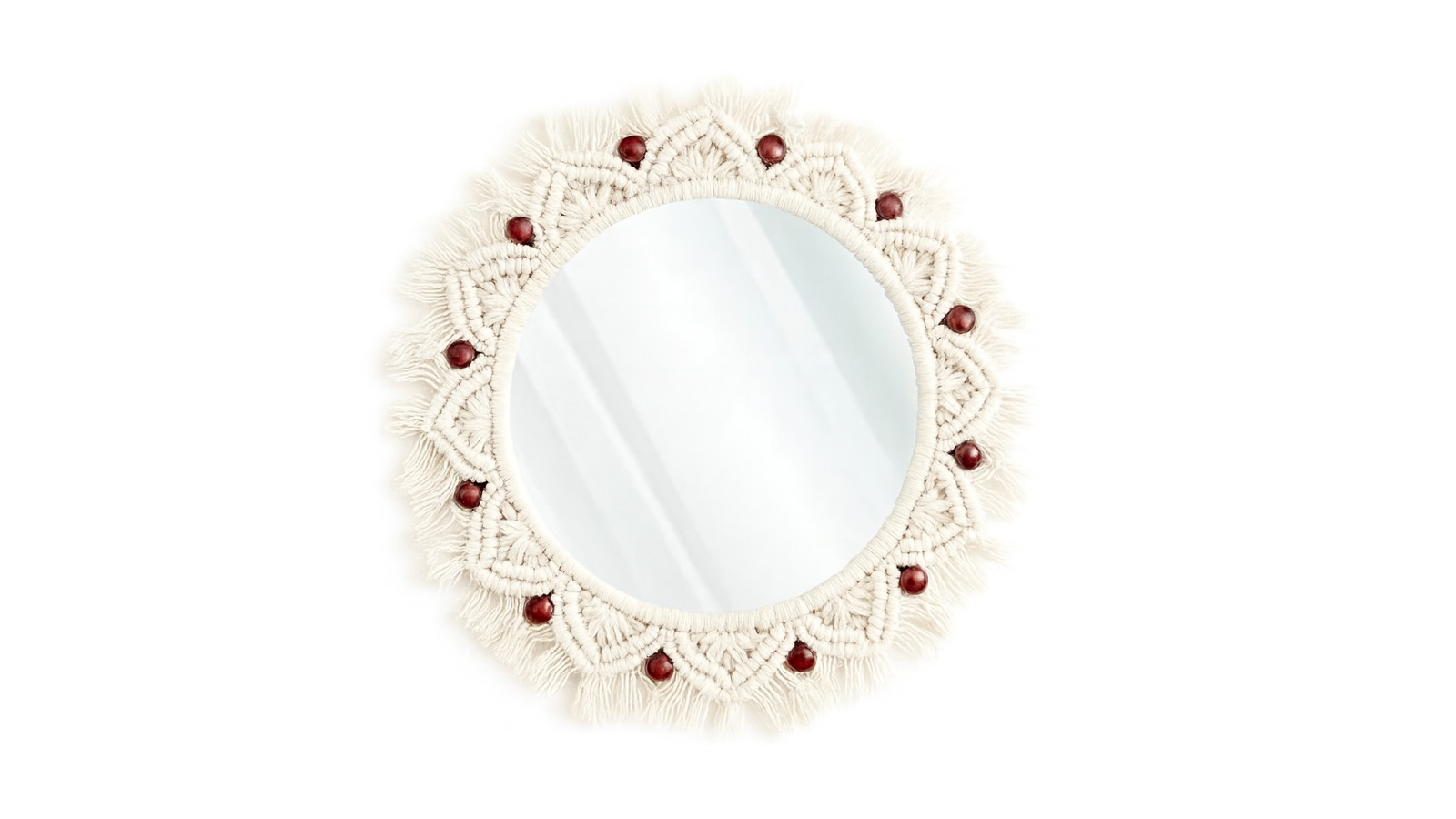 Macrame Mirror 07 Macrame Mirror 07